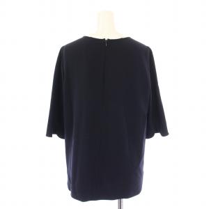 MUSE de Deuxieme Classe トリアセジョーゼット シチブソデプルオーバー ペンシルスカート セットアップ カットソー 七分袖 タイト