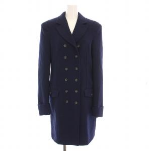 ダブルボタン コート アウター M 紺 12-90-60129 /YM