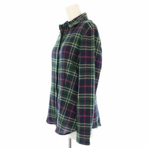 MAX&CO. シャツ 長袖 チェック スタッズ IJ38 緑 71141921 /TK