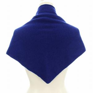 ADORE ASAUCE MELER アソースメレ カシミヤ ニット ストール マフラー 青 ブルー /G