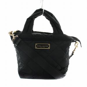 2WAY ショルダーバッグ ハンドバッグ キルティング ブラック /NQ