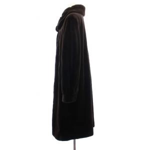 VALENTINO Furs SAGAMINK 銀サガ シェアード ミンクファーコート F ブラウン