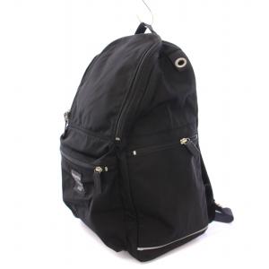 marimekko バディ Buddy リュックサック デイパック バックパック ナイロン ロゴ 黒 ブラック 092512