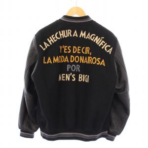 1986 復刻 レザースタジャン ジャンパー ブルゾン ジャケット アウター ショート丈 羊革 ウール