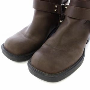 Lily Brown LilyBrown 24AW バイカーブーツ ミドルブーツ L 24-24.5cm ブラウン LWGS244305 /TK