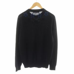 GIVENCHY ニット セーター 長袖 星 スター ウール 黒 ブラック 16F 7503 503 /AN32