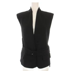 24SS ベスト ジレ 36 ブラック 41-158-06-032127