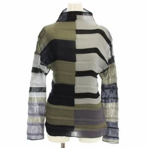 プリーツ カットソー IM61FJ119 2 グレー カーキ