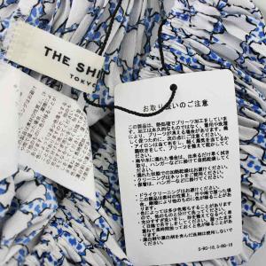 Shinzone PORTO PRINT SKIRT 25MMSSK03 F 総柄 ホワイト ブルー