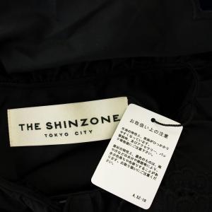 Shinzone LACE COLLAR BLOUSE 25MMSBL04 ノースリーブ シャツ 花柄 刺繍 ブラウス 36