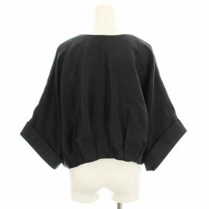 HOUSE OF LOTUS 24SS リネンレーヨンクロップドバルーンブルゾン 30242010010 麻 五分袖 ジャケット M