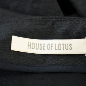 HOUSE OF LOTUS 24SS リネンレーヨンクロップドバルーンブルゾン 30242010010 麻 五分袖 ジャケット M