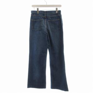 Shinzone デニムパンツ ジーンズ ワイド ストレート 38 青 ブルー 17AMSPA07 /EE