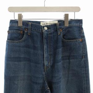 Shinzone デニムパンツ ジーンズ ワイド ストレート 38 青 ブルー 17AMSPA07 /EE