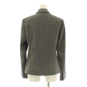 BALENCIAGA テーラードジャケット 背抜き 2B ウール 40 グレー 135910 TH811 /KU