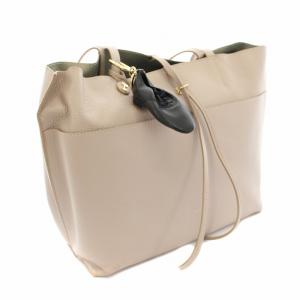 Repetto トートバッグ ハンドバッグ レザー シューズチャーム ピンク /YT D