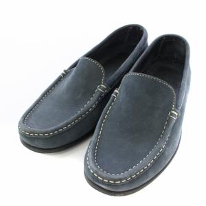 WEST COAST COLLECTION ローファー スエード 25cm 青 /TK D