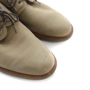 YVES SAINT LAURENT ローファー スエード ドレスシューズ フラットシューズ 25 ベージュ YS1420 /RO