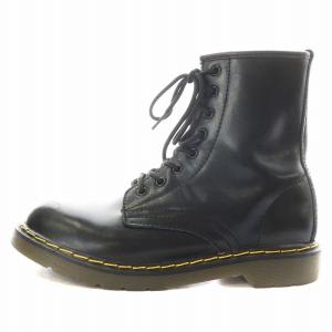ショートブーツ レースアップ レザー 41 黒 ブラック /AN9