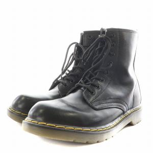 Dr.Martens ショートブーツ レースアップ レザー 41 黒 ブラック /AN9