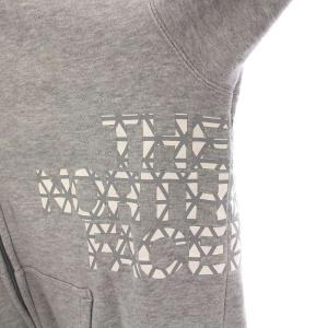 THE NORTH FACE ジップアップ パーカー スウェット 長袖 L グレー NT61401X /YM