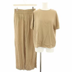 24AW セットアップ 上下 ジュールシルクタジー JULE SILK TAZY ブラウス カットソー