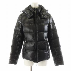 クルサ CURSA ダウンジャケット フード ナイロン アウター 1 黒 ブラック /AN18