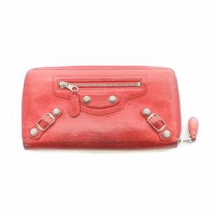 ジャイアントコンチネンタル 長財布 ファスナー レザー レッド 253053 /NQ