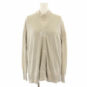 24AW アンサンブル ロウレンスキャリー LAWRENCE CARRIE ニットカーディガン 長袖 ロウレンスステフ