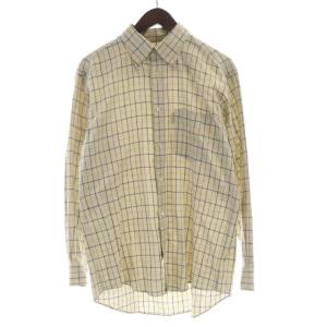 ボタンダウンシャツ カジュアル チェック 長袖 L マルチカラー BBW80-165 /RO