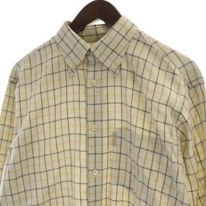 BURBERRY LONDON ボタンダウンシャツ カジュアル チェック 長袖 L マルチカラー BBW80-165 /RO