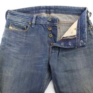 DIESEL ZATHAN デニムパンツ ジーンズ ジーパン USED加工 ボタンフライ W28L32 インディゴ /RO