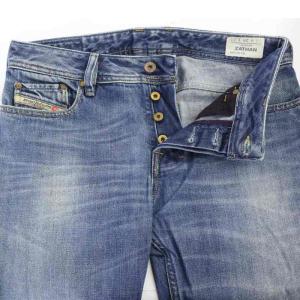 DIESEL ZATHAN WASH 0073I デニムパンツ ジーパン ジーンズ ウォッシュ加工 W28L32 インディゴ