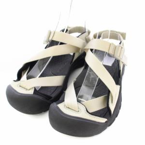 ZERRAPORT 2 SANDAL サンダル ベルト US8 25cm ベージュ 黒 1022499