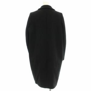 ENFOLD ウールチェスターコート 3009A630-1580 ロング コート 38 黒 ブラック /G