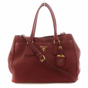 トートバッグ 2way レッド B4393M