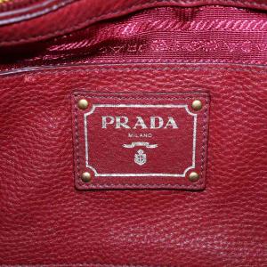 PRADA トートバッグ 2way レッド B4393M