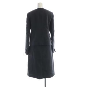 AMACA スーツ セットアップ テーラードジャケット タイトスカート ひざ丈 38 グレー V5E14-862-08