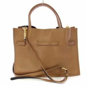 VIOLA d'ORO ハンドバッグ ショルダーバッグ 2way 牛革 カウレザー キャメル /TK D