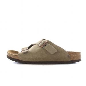 BIRKENSTOCK ZURICH サンダル スエード 39 25cm ベージュ 50463 /NQ