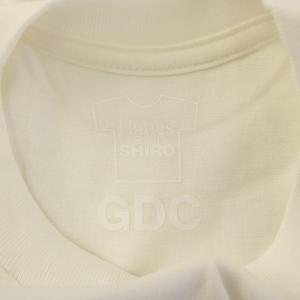 Hanes GDC コラボレーションモデル T-SHIRTS SHIRO Tシャツ 半袖 クルーネック ストレッチ