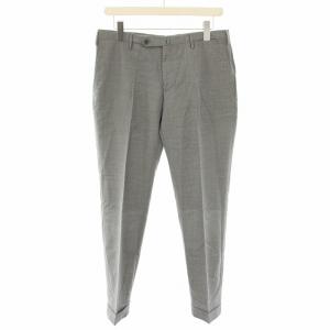 スリムフィット SLIM FIT スラックス パンツ ジップフライ 48 グレー 1NT035 5006T