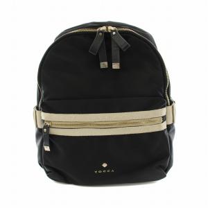 トラベリングバックパック TRAVELING BACKPACK リュックサック デイバッグ ナイロン 黒