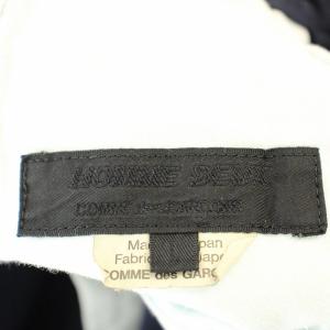 Comme des Garçons Homme Deux AD2023 DM-P046 エステル加工サージ 製品染パンツ L ネイビー 紺 /G