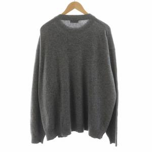 ROBERTO COLLINA ニット セーター 長袖 ウール カシミヤ混 54 グレー /AN20