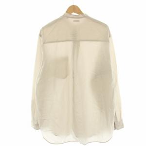 Steven Alan BEL&CO STRIPEBANDCOLLARSHIRT-ALINE バンドカラーシャツ ノーカラーシャツ