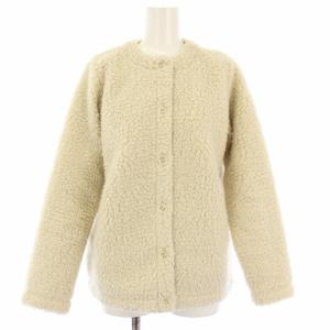 クリマプラス シーリング カーディガン ボアジャケット アウター M アイボリー 1106750 /TK