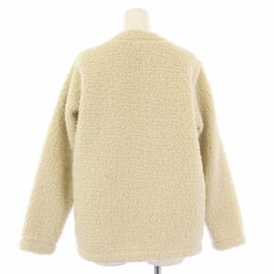 mont-bell クリマプラス シーリング カーディガン ボアジャケット アウター M アイボリー 1106750 /TK