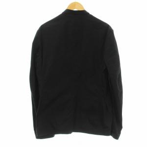 Yohji Yamamoto POUR HOMME バンドカラージャケット 3 ブラック HV-Y02-068