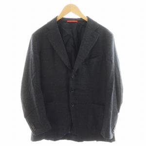 SAILOR テーラードジャケット シングル ウール シルク混 絹 48 黒 ブラック 007950 /AN35